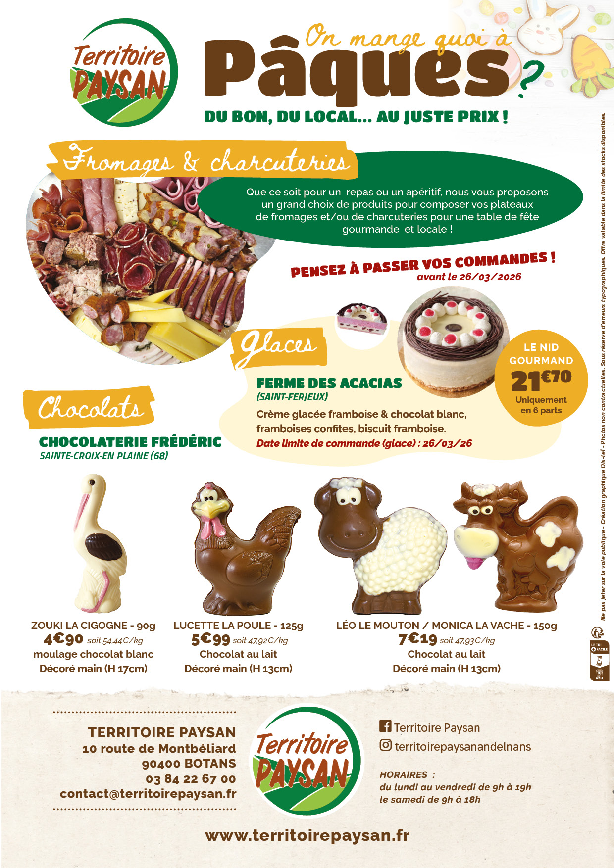 On mange quoi à Pâques ?